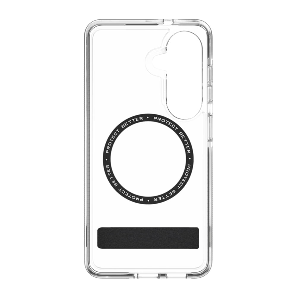 Imagen 2 del producto Case Zagg para Samsung S26 Santa Cruz con MagSafe, soporte integrado, antigolpes, negro